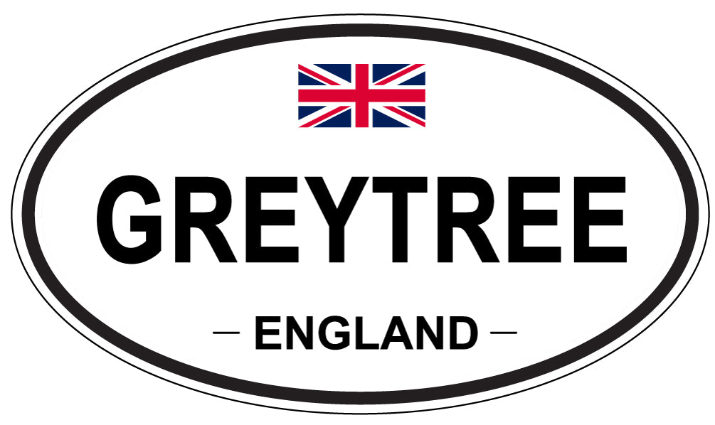 GREYTREE, ENGLAND - Oval Sticker