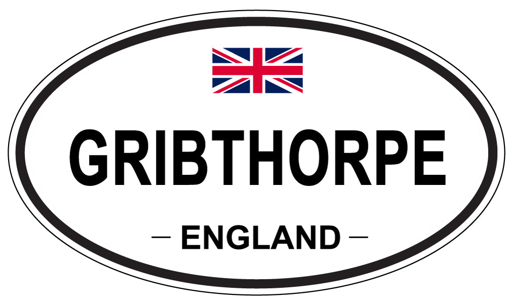 GRIBTHORPE, England - Oval Magnet