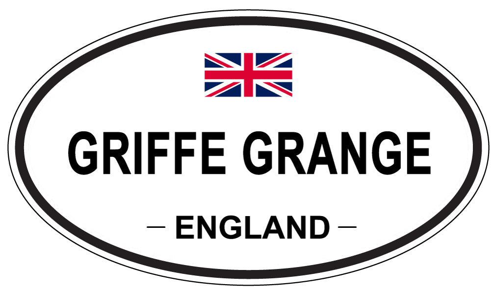 GRIFFE GRANGE, England - Oval Magnet