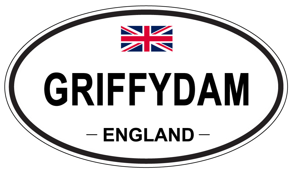 GRIFFYDAM, England - Oval Magnet