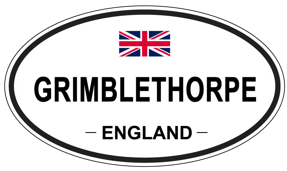 GRIMBLETHORPE, England - Oval Magnet