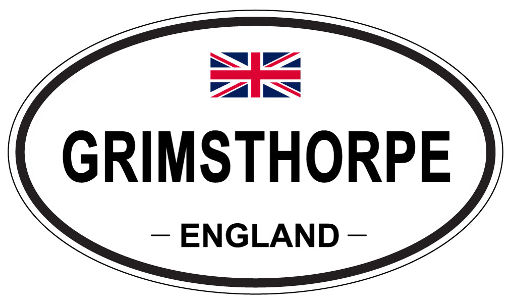 GRIMSTHORPE, England - Oval Magnet