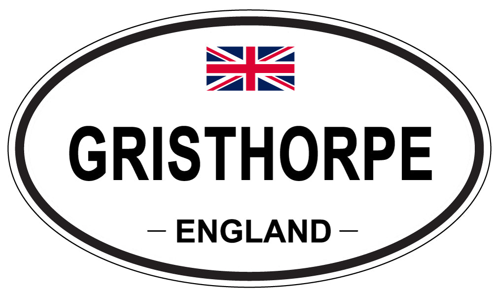 GRISTHORPE, England - Oval Magnet