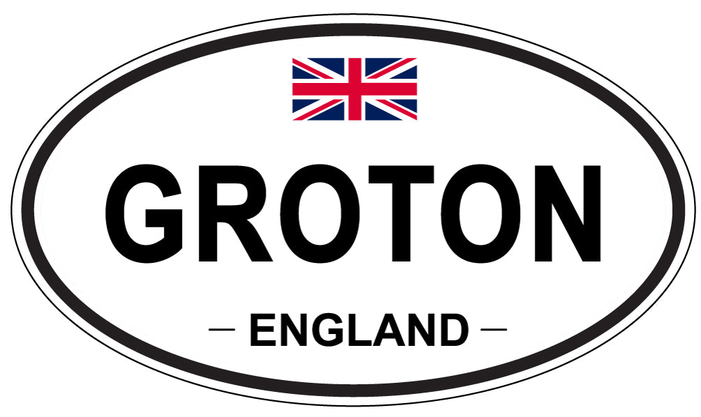GROTON, England - Oval Magnet