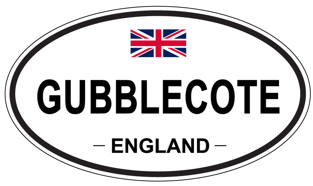 GUBBLECOTE, England - Oval Magnet