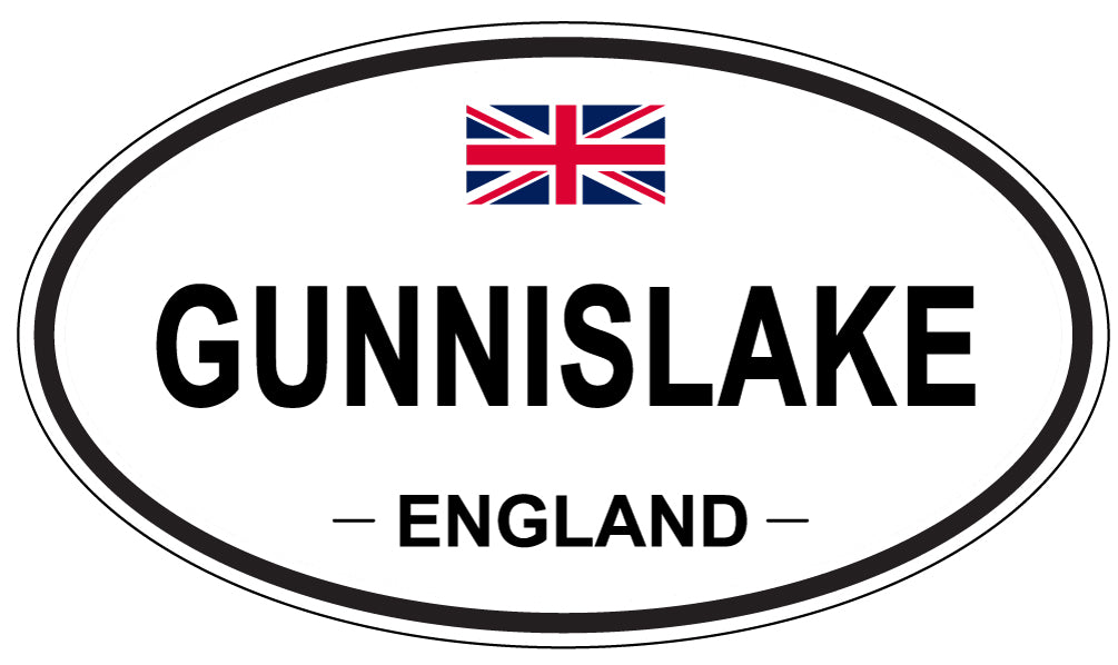 GUNNISLAKE, England - Oval Magnet