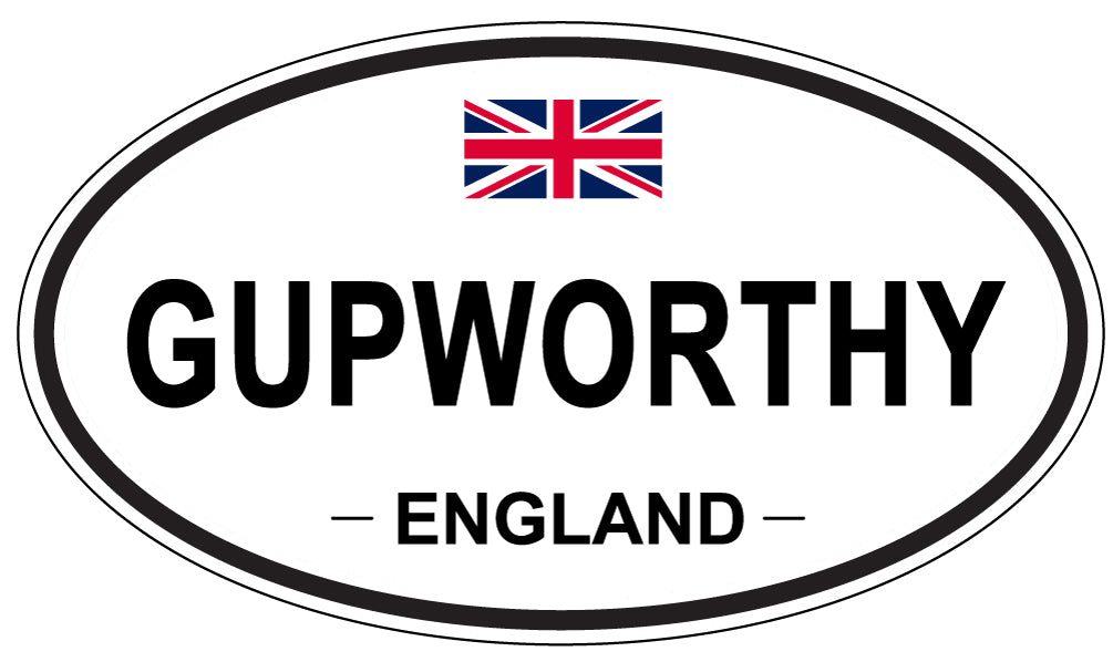 GUPWORTHY, England - Oval Magnet
