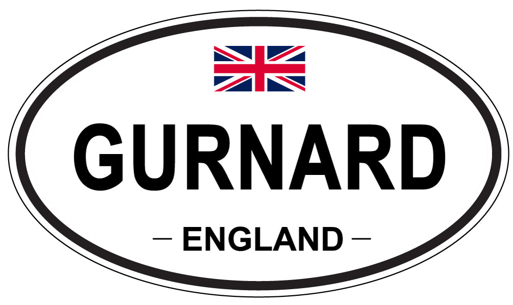 GURNARD, England - Oval Magnet