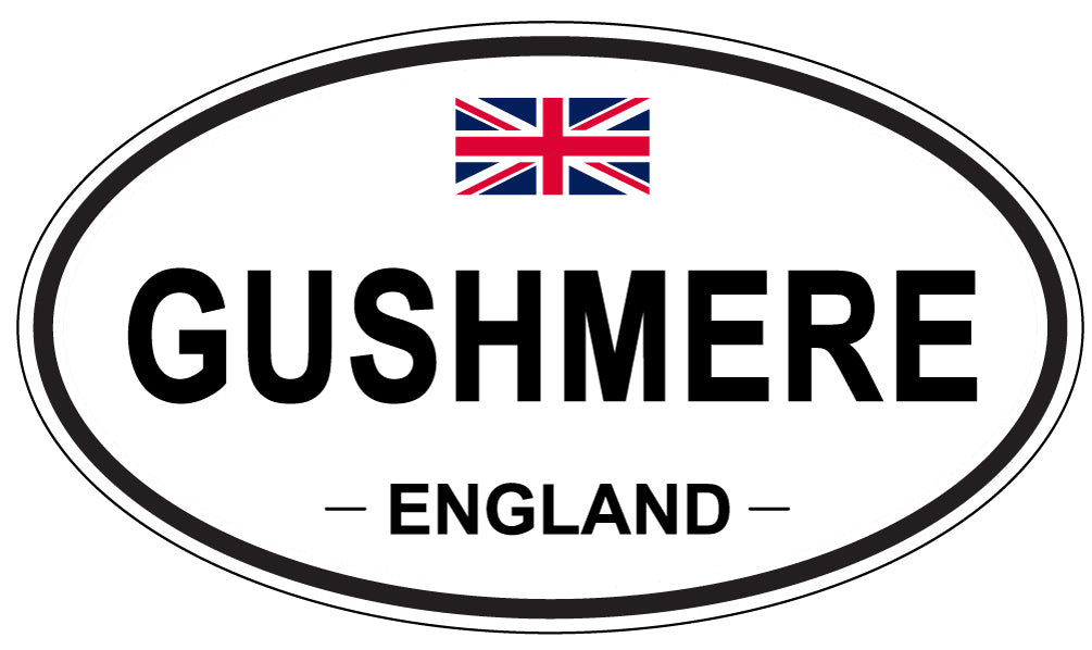 GUSHMERE, England - Oval Magnet