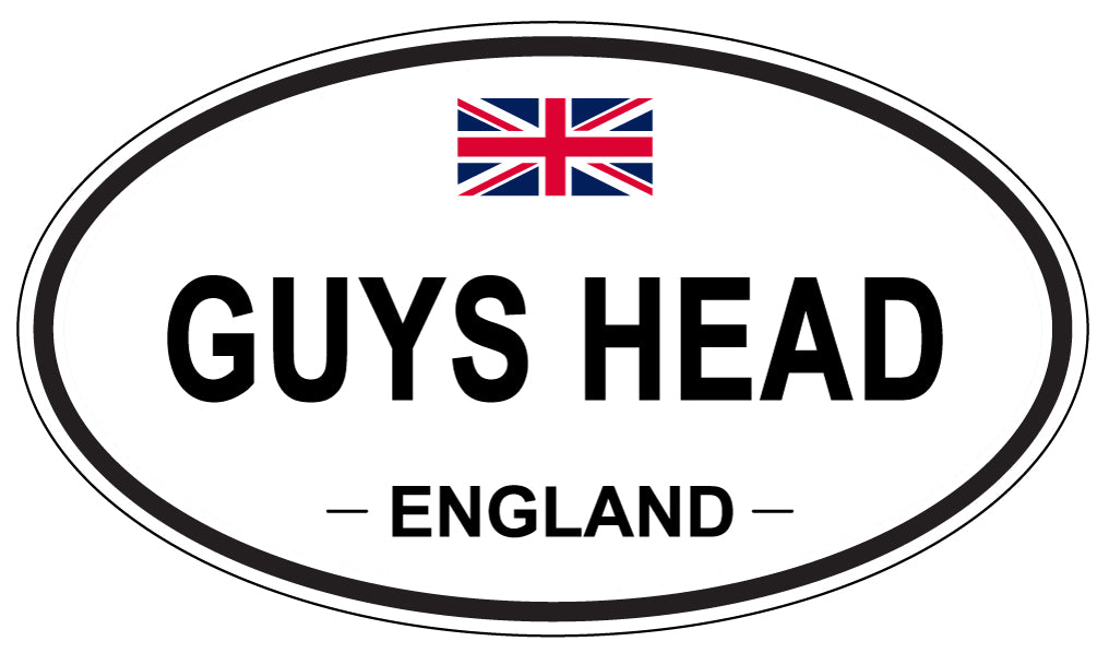GUYS HEAD, England - Oval Magnet