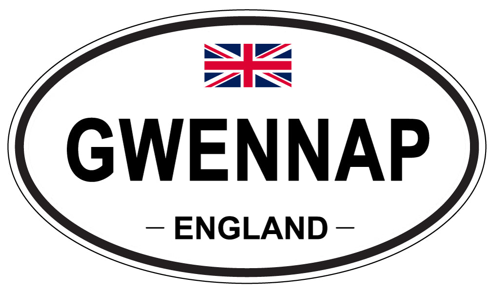 GWENNAP, ENGLAND - Oval Sticker