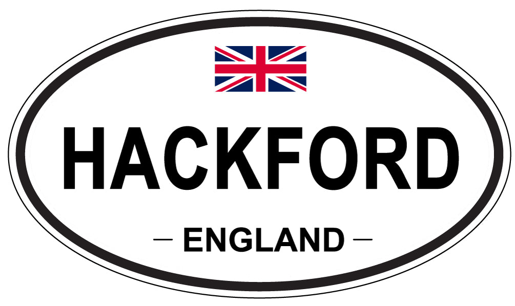 HACKFORD, England - Oval Magnet