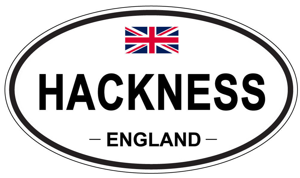 HACKNESS, England - Oval Magnet