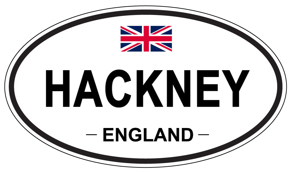 HACKNEY, England - Oval Magnet