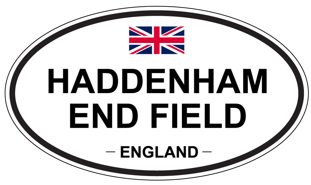 HADDENHAM END FIELD, England - Oval Magnet