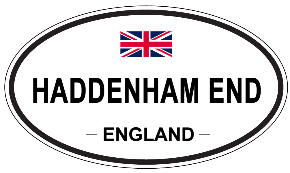 HADDENHAM END, England - Oval Magnet