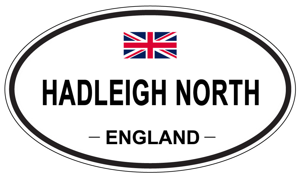 HADLEIGH NORTH, England - Oval Magnet