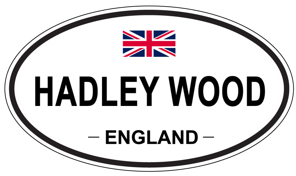 HADLEY WOOD, England - Oval Magnet