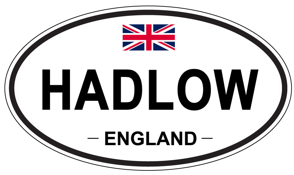 HADLOW, England - Oval Magnet