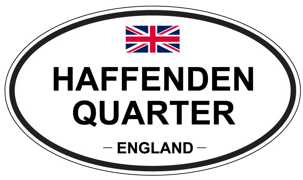HAFFENDEN QUARTER, England - Oval Magnet