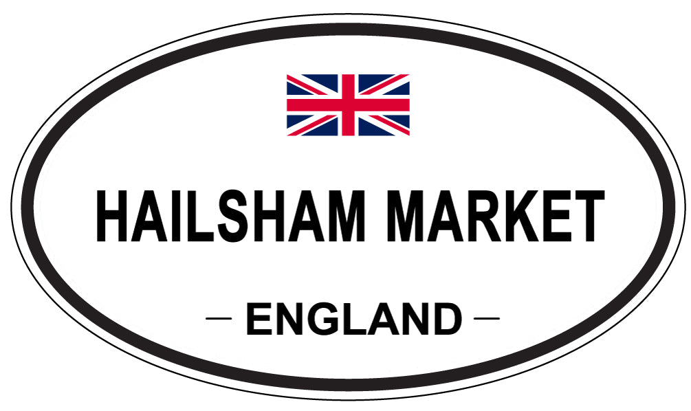 HAILSHAM MARKET, England - Oval Magnet