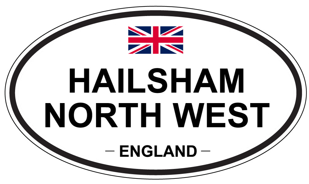 HAILSHAM NORTH WEST, England - Oval Magnet