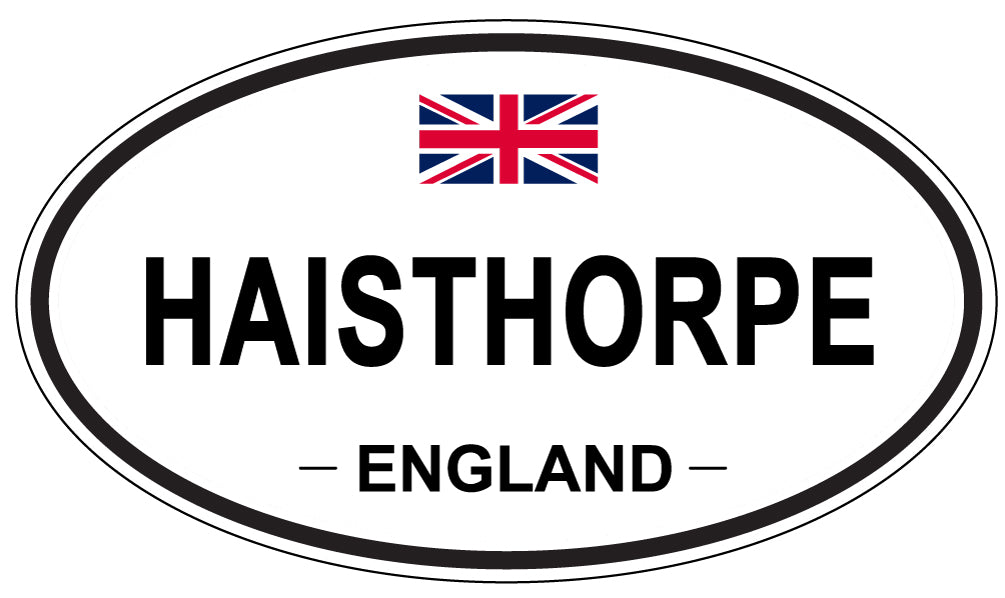 HAISTHORPE, England - Oval Magnet
