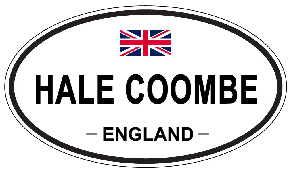 HALE COOMBE, England - Oval Magnet