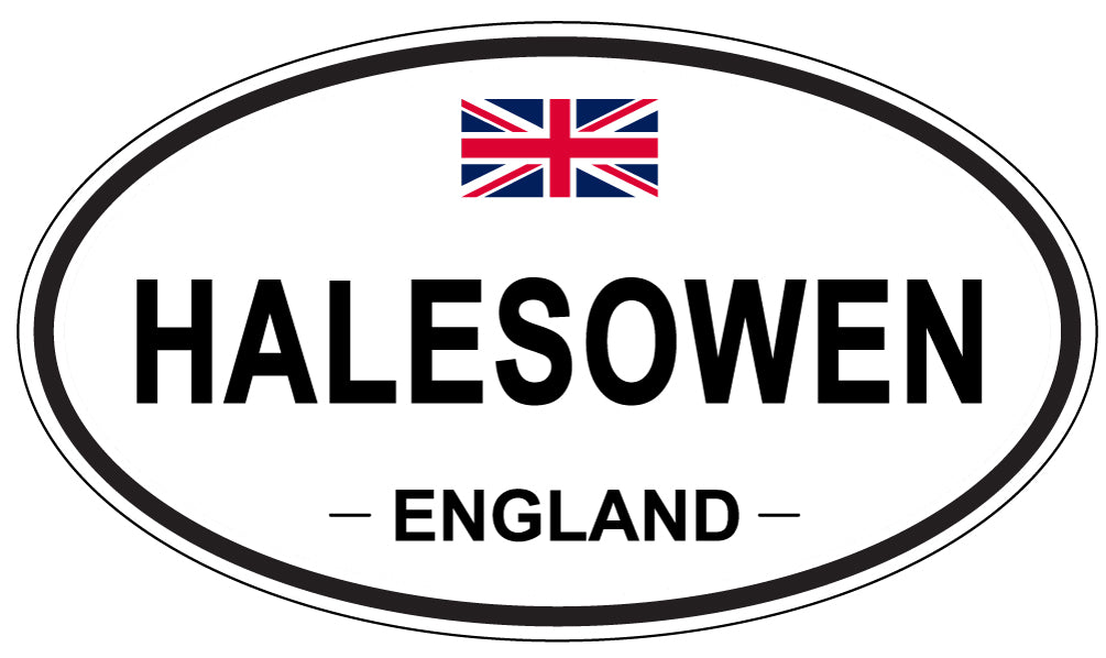 HALESOWEN, England - Oval Magnet