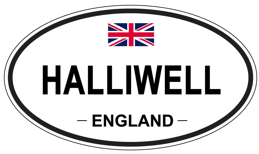 HALLIWELL, England - Oval Magnet