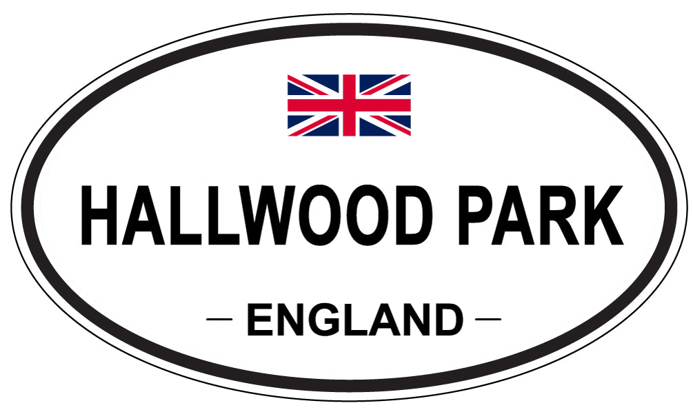 HALLWOOD PARK, England - Oval Magnet