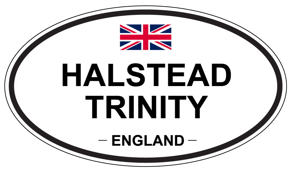 HALSTEAD TRINITY, England - Oval Magnet