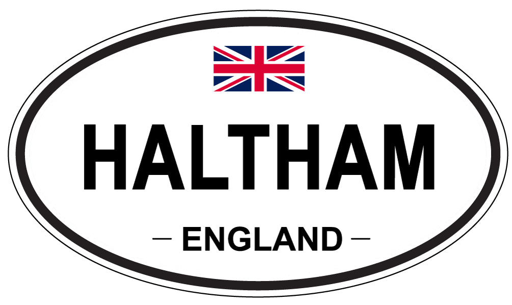 HALTHAM, England - Oval Magnet