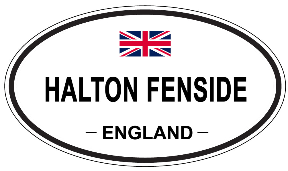 HALTON FENSIDE, England - Oval Magnet