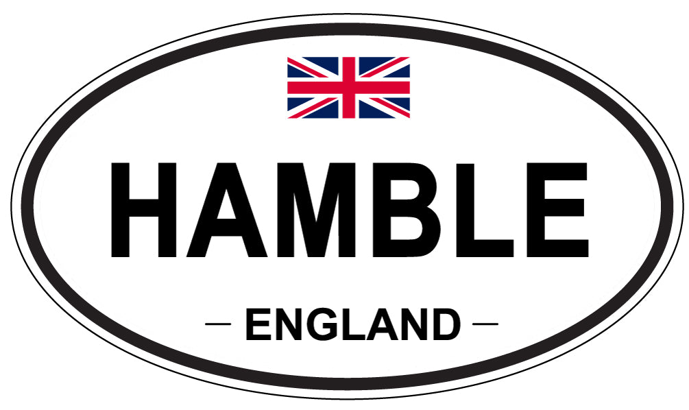 HAMBLE, England - Oval Magnet