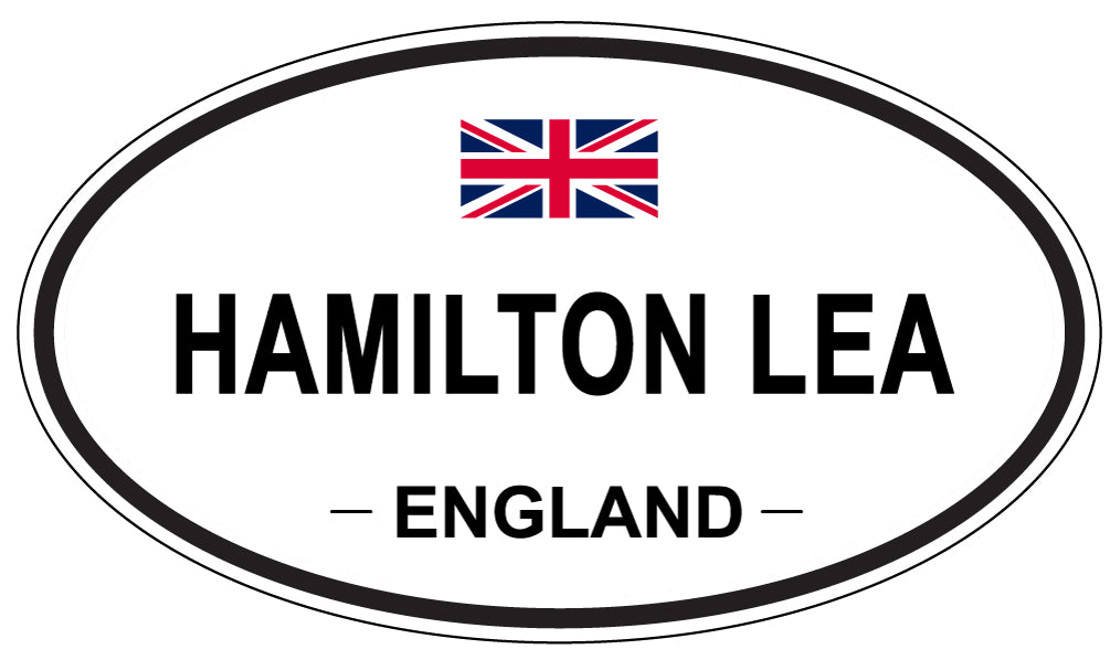 HAMILTON LEA, England - Oval Magnet