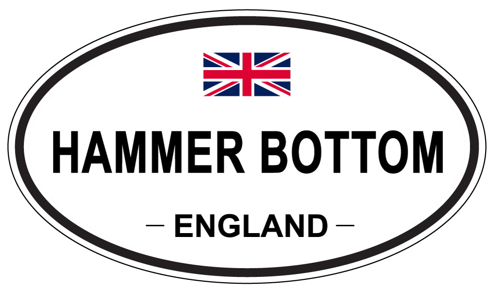 HAMMER BOTTOM, England - Oval Magnet