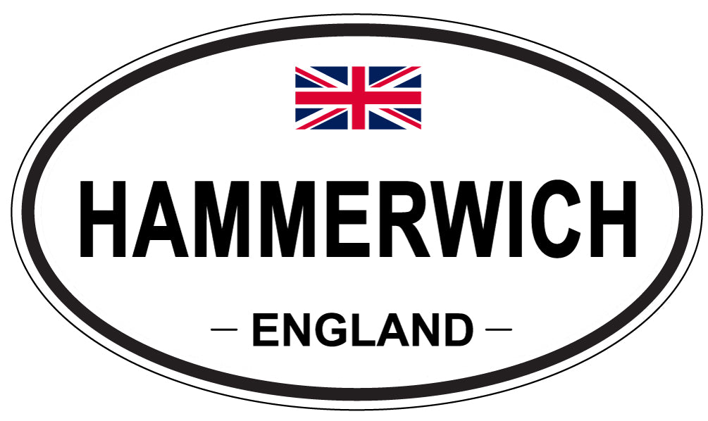 HAMMERWICH, England - Oval Magnet