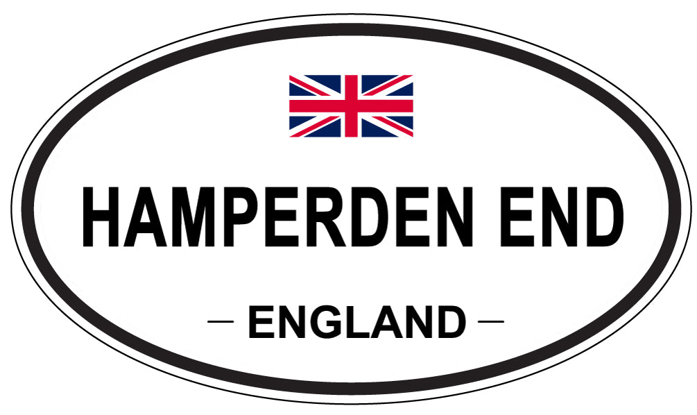 HAMPERDEN END, ENGLAND - Oval Sticker