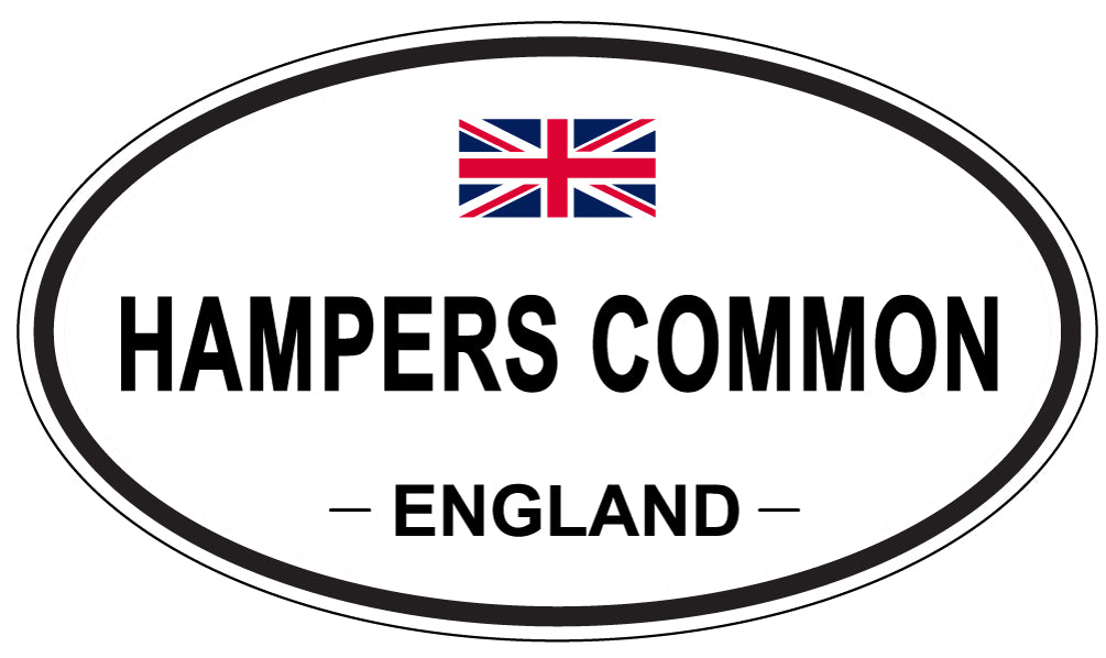 HAMPERS COMMON, England - Oval Magnet