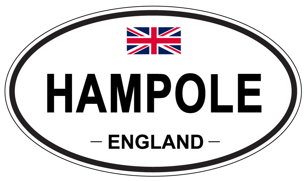 HAMPOLE, England - Oval Magnet