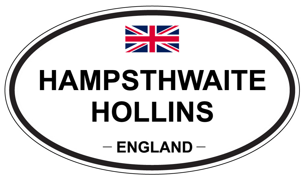 HAMPSTHWAITE HOLLINS, England - Oval Magnet