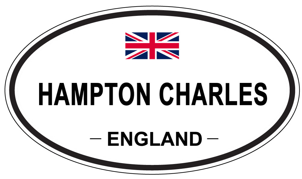 HAMPTON CHARLES, England - Oval Magnet