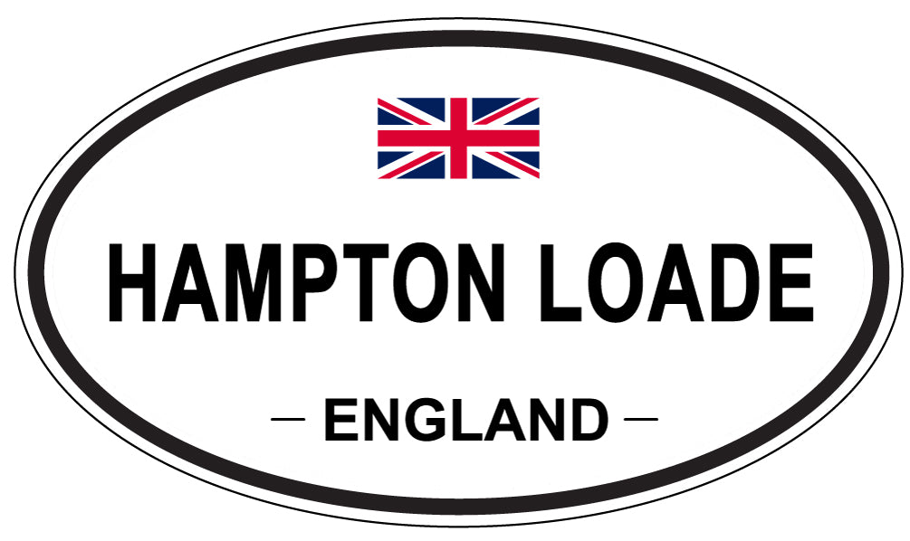 HAMPTON LOADE, England - Oval Magnet