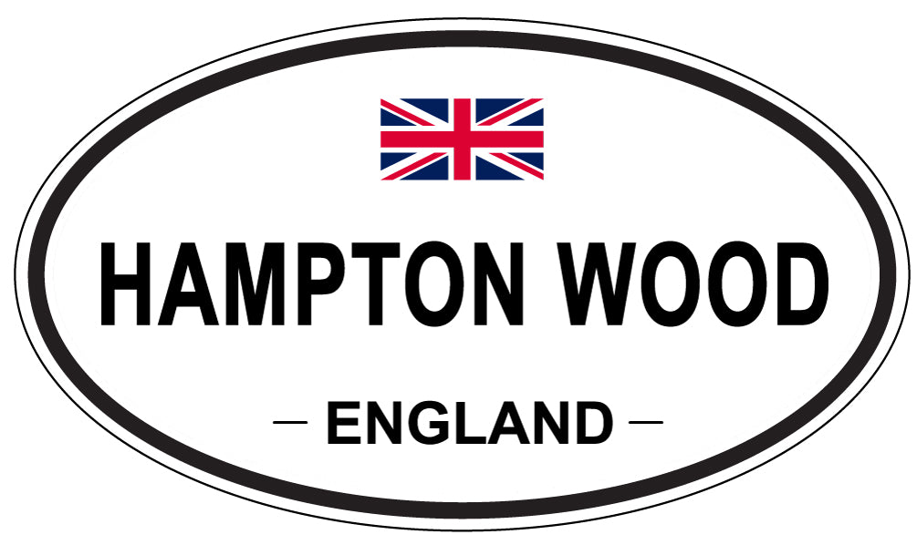 HAMPTON WOOD, England - Oval Magnet