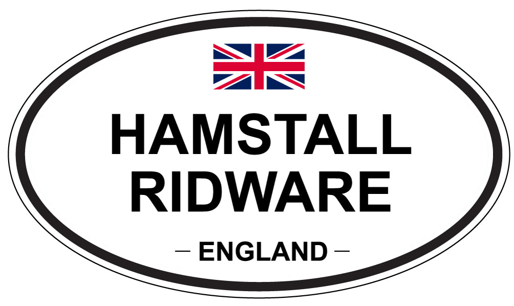 HAMSTALL RIDWARE, England - Oval Magnet