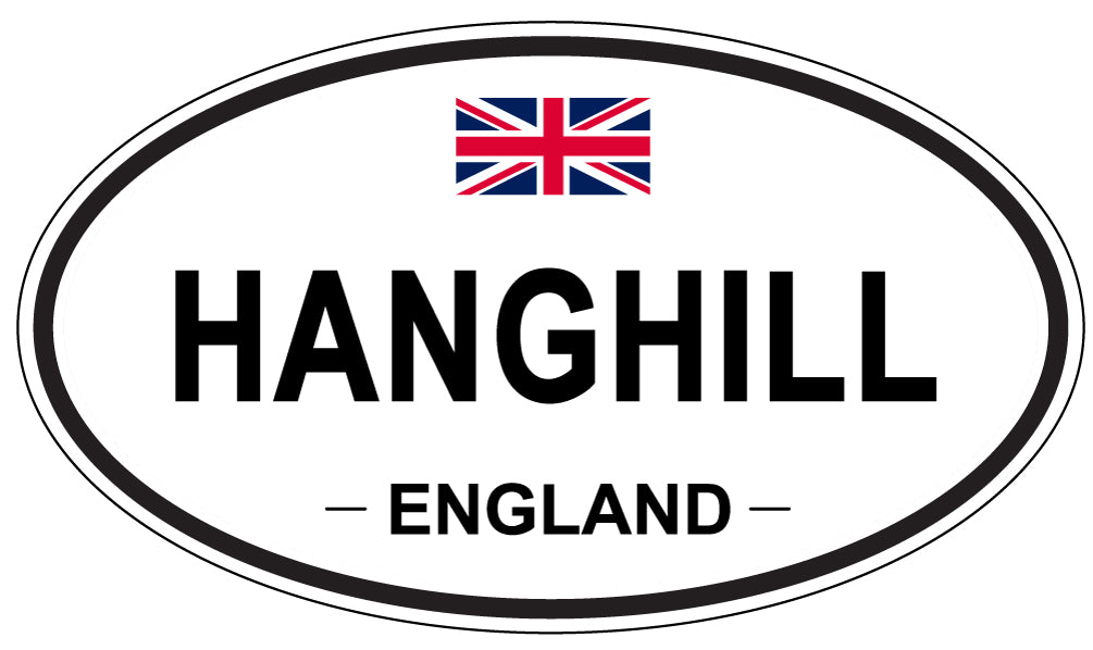 HANGHILL, England - Oval Magnet