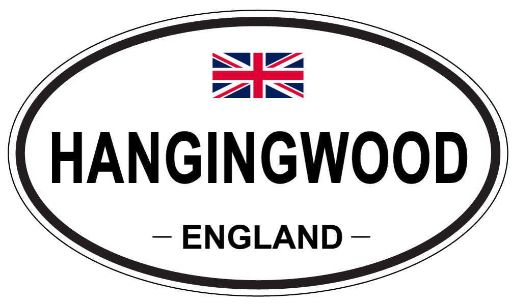 HANGINGWOOD, England - Oval Magnet