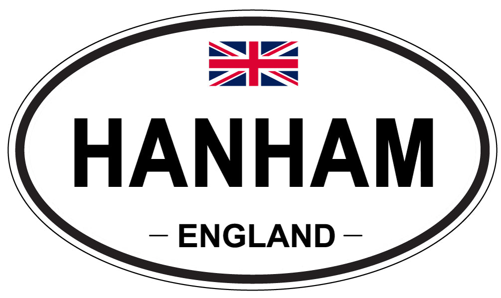 HANHAM, England - Oval Magnet