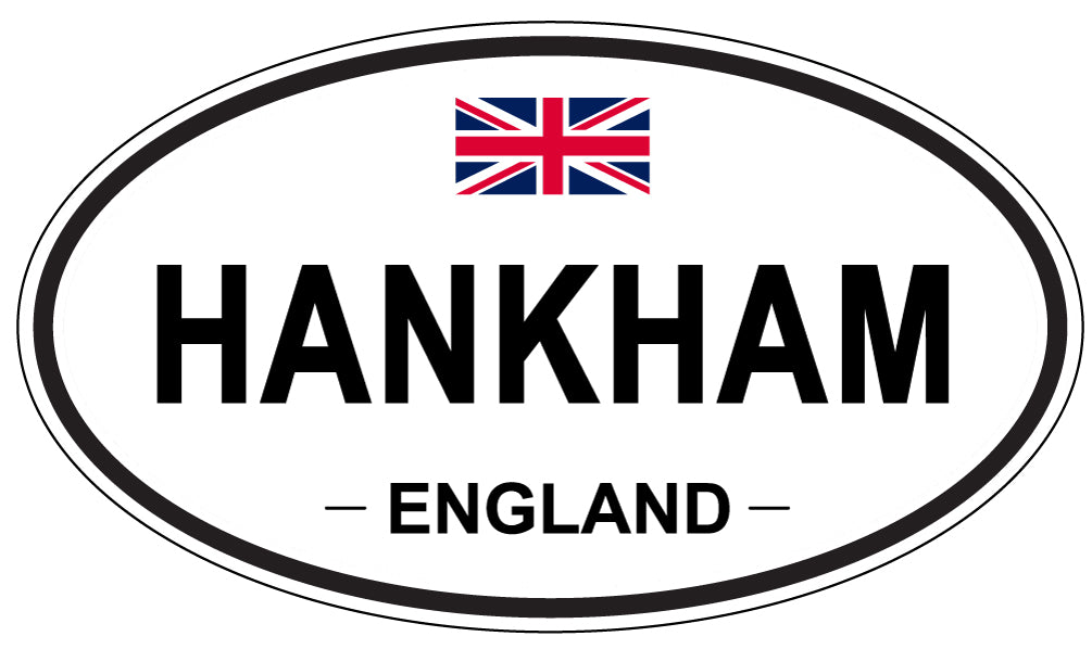 HANKHAM, England - Oval Magnet